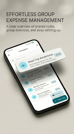 SettleMate: Split Expenses screenshot