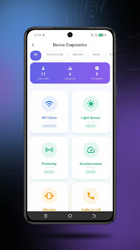 PhoneXpert: Device Test screenshot