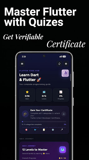 Flutter Code Hub screenshot