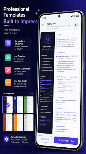 ResumeXpert: CV & Resume Maker screenshot